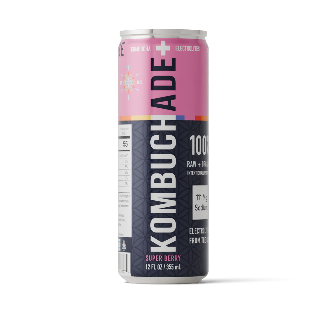 Super Berry Kombucha + Electrolytes
