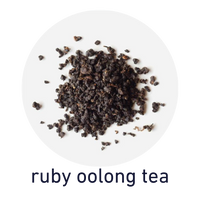 ruby oolong tea | kombuchade herbal ingredients