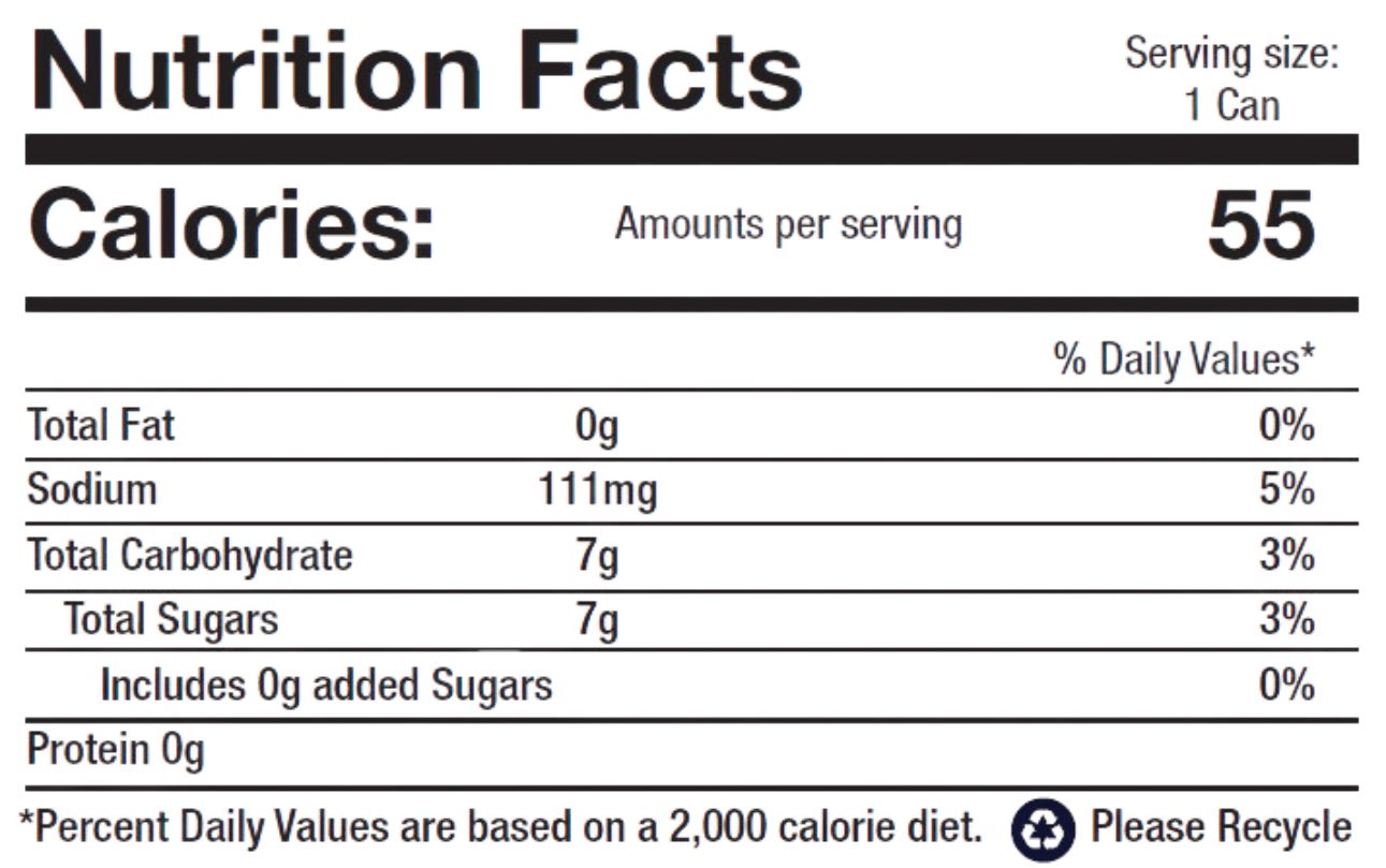 Mango Turmeric Kombuchade kombucha and electrolytes sports drink nutrition facts