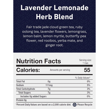 Lavender_Lemonade_Kombuchade_Kombucha_Nutrition_Facts